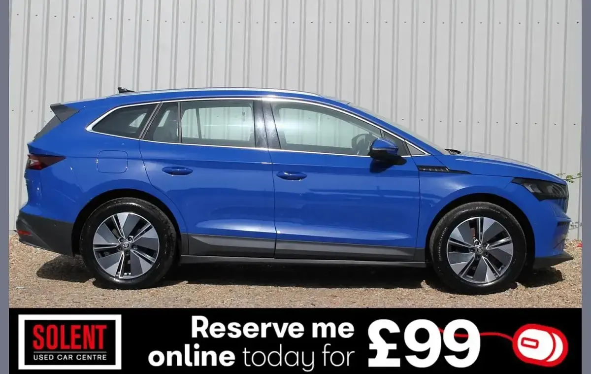 Used Skoda Enyaq iV ecoSuite 150 kW (204 HP) 2023 Blue SUV