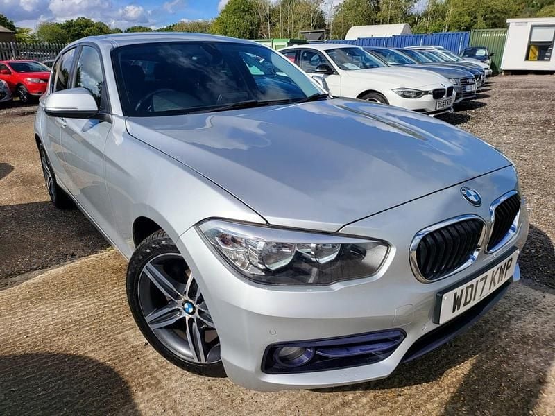 Silver Used 2017 BMW 120 Sport Line Hatchback | £8,995 (Fair price) - Image 1/4
