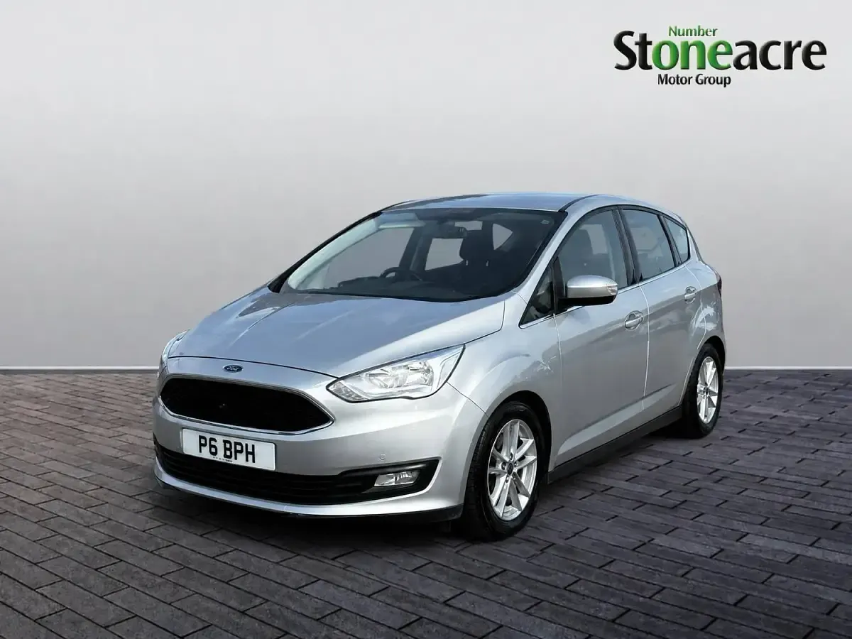 Used Ford C-MAX Zetec 120 HP (88 kW) 2017 Silver MPV