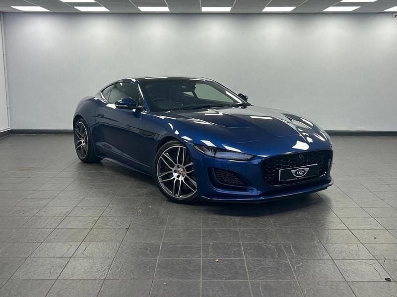 Used Jaguar F-Type R-Dynamic 450 HP (330 kW) 2021 Blue Coupe
