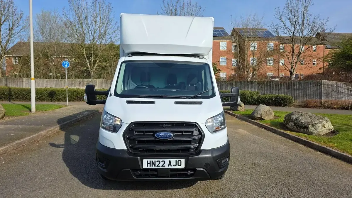 Used Ford Transit S 130 HP (95 kW) 2022 White Cabriolet
