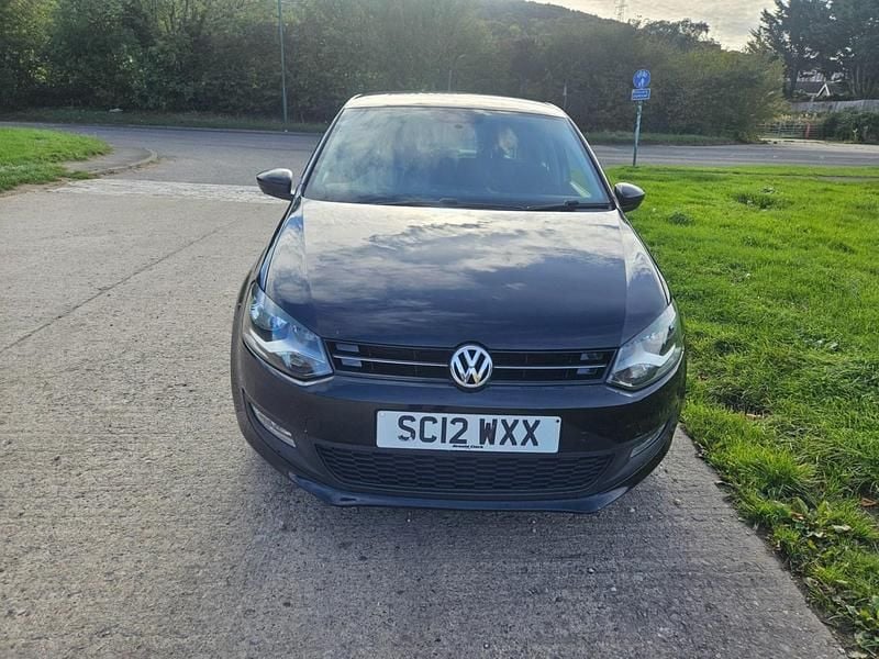 Black Used 2012 VW Polo Match Hatchback | £3,490 (Fair price) - Image 1/4