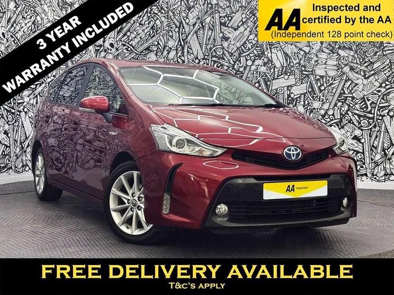 Red Used 2020 Toyota Prius+ Plus MPV | £19,995 (Fair price) - Image 1/2