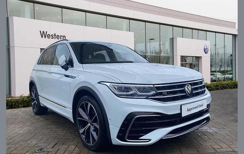 Used VW Tiguan R-line 150 HP (110 kW) 2023 White SUV