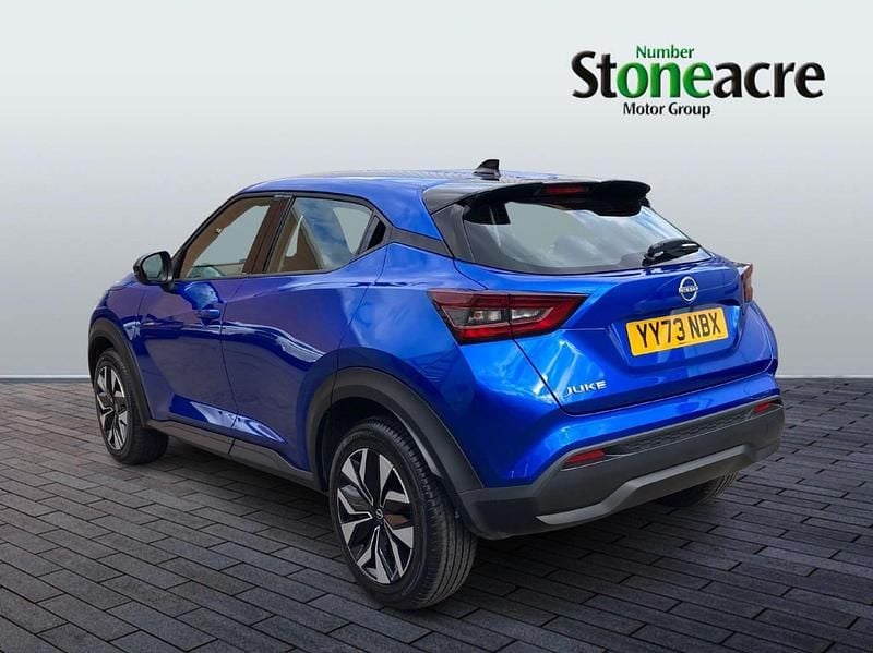 Used Nissan Juke Acenta 112 HP (82 kW) 2023 Blue SUV