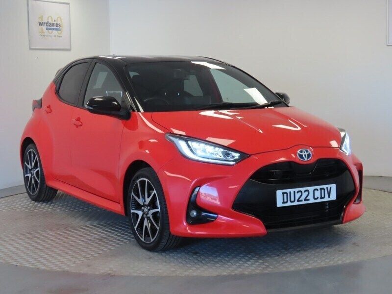 Orange Used 2022 Toyota Yaris Hybrid Edition Hatchback | £16,995 (A bit pricey) - Image 1/4