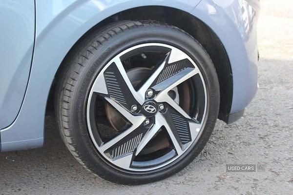 Used Hyundai i10 Premium 2024 Blue Hatchback