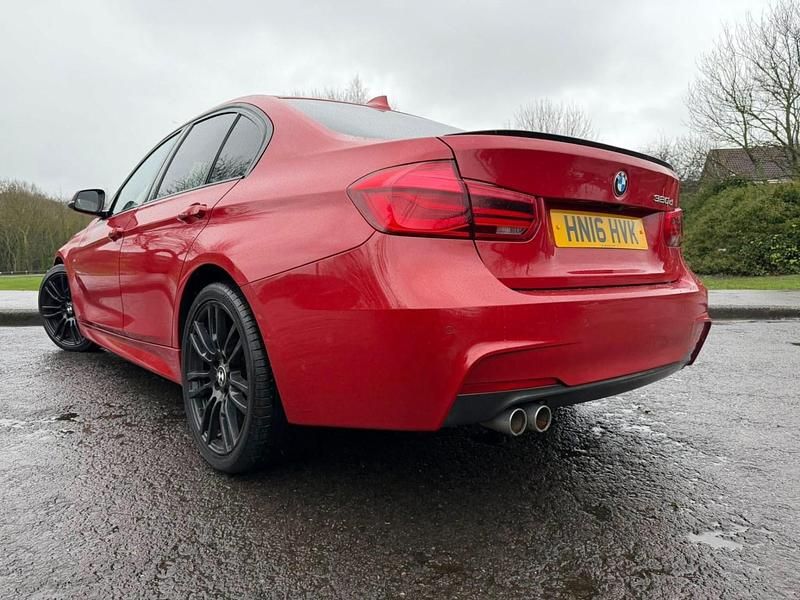 Used BMW 320 M Sport 188 HP (138 kW) 2016 Red Sedan
