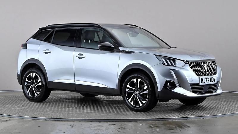 Grey Used 2022 Peugeot 2008 GT SUV | £13,798 (Fair price) - Image 1/3