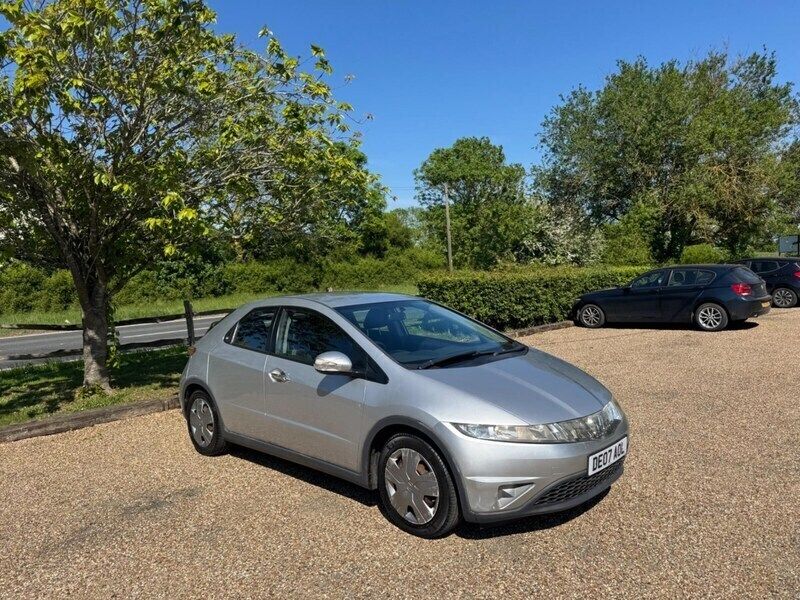 Silver Used 2007 Honda Civic SE Hatchback | £991 (Good price) - Image 1/4