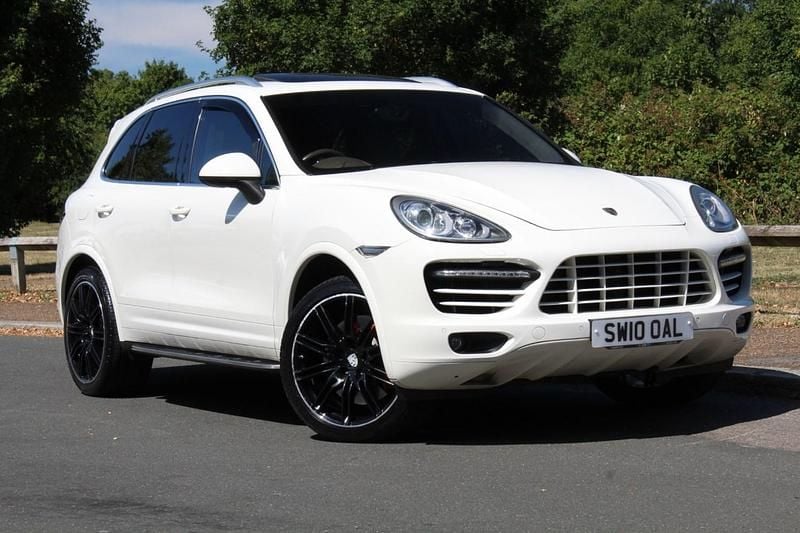 White Used 2010 Porsche Cayenne Turbo SUV | £15,995 - Image 1/4