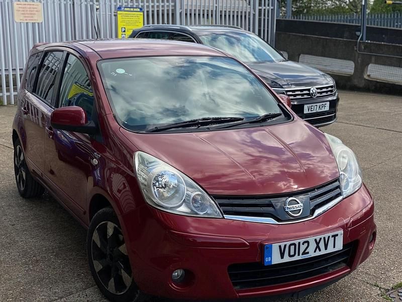 Used Nissan Note N-TEC 2012 Red Hatchback