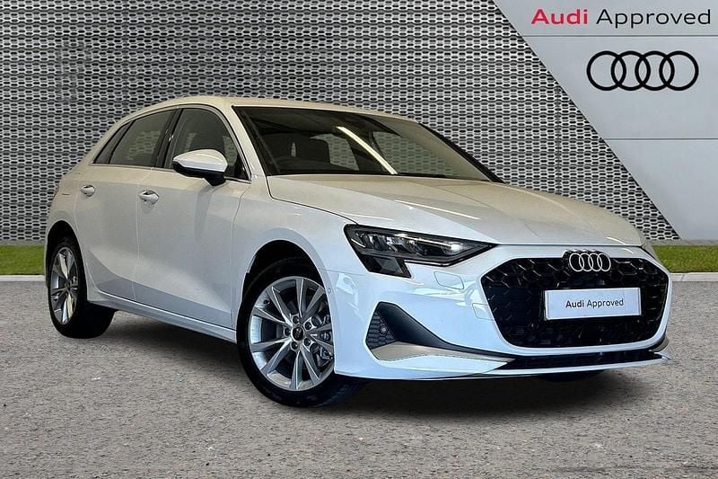White New 2025 Audi A3 e-tron Sport Hatchback | £28,000 (Super price) - Image 1/3