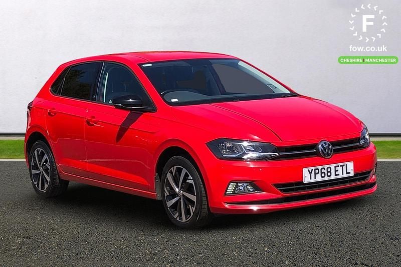 Red Used 2018 VW Polo Beats Hatchback | £10,299 (Fair price) - Image 1/4