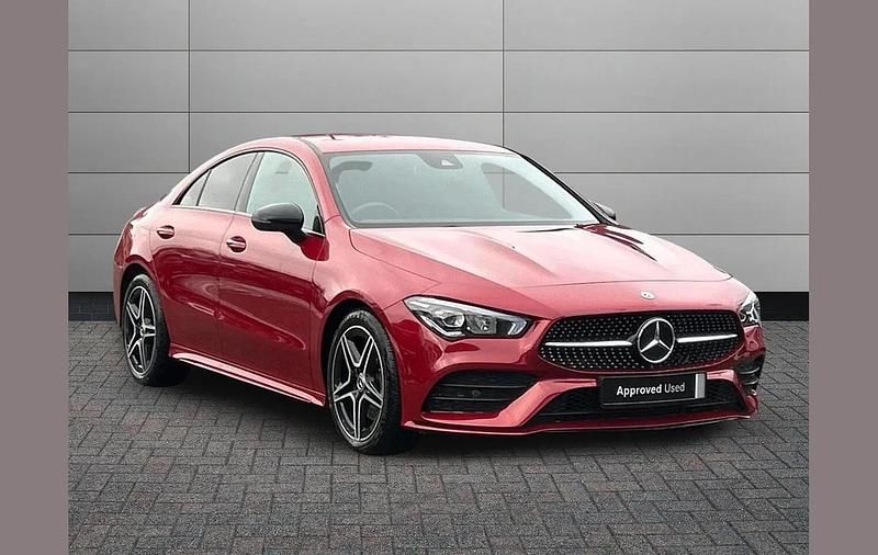 Used Mercedes CLA200 Executive 163 HP (119 kW) 2023 Red Coupe