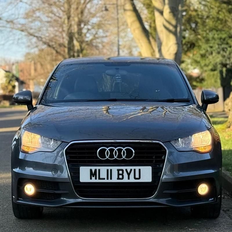 Used Audi A1 S-Line 122 HP (89 kW) 2011 Grey Hatchback