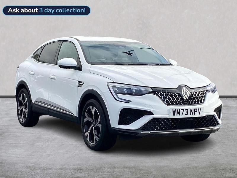 White Used 2024 Renault Arkana Techno SUV | £18,995 (Fair price) - Image 1/4