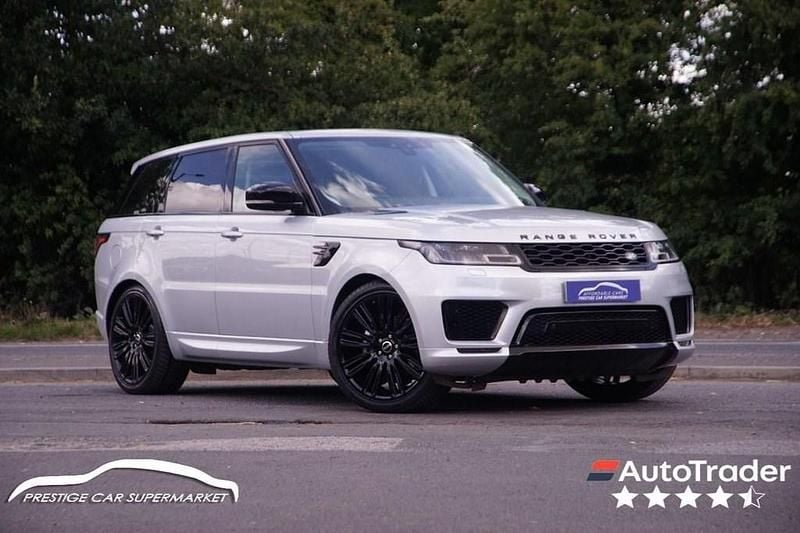 Silver Used 2020 Land Rover Range Rover Sport HSE SUV | £29,799 (Fair price) - Image 1/4