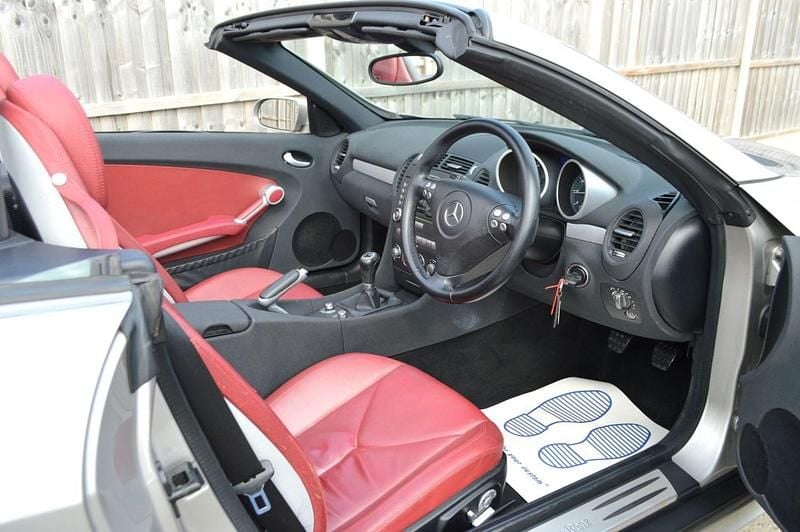 Used Mercedes SLK200 2005 Silver Cabriolet
