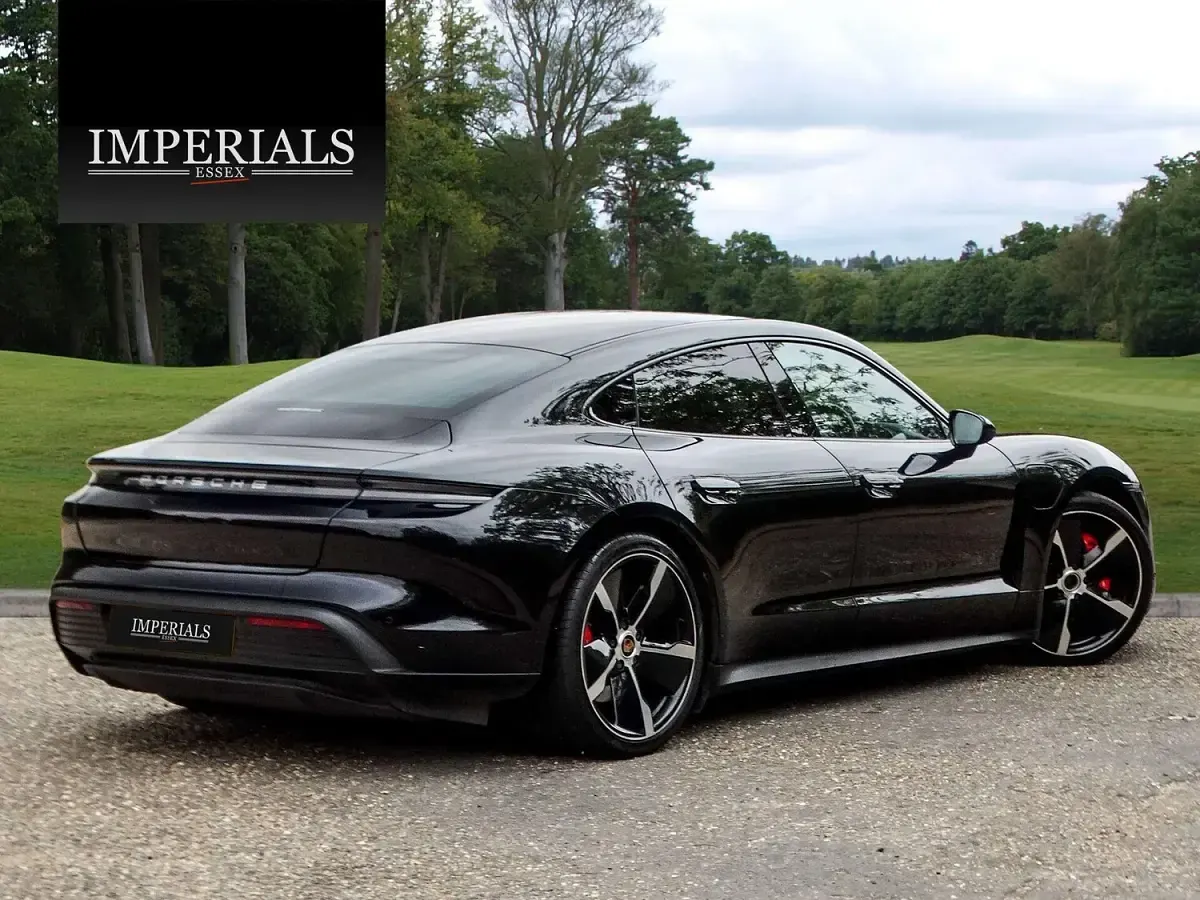 Used Porsche Taycan Performance Package 11 kW (15 HP) 2022 Black Sedan