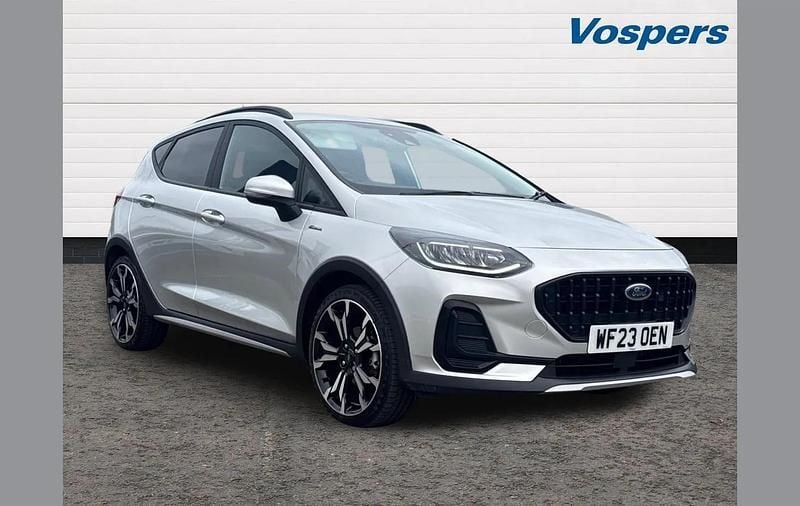 Used Ford Fiesta Active X 123 HP (90 kW) 2023 Silver Hatchback