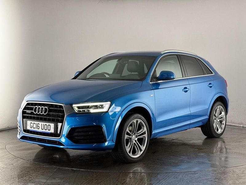 Used Audi Q3 S-line plus 184 HP (135 kW) 2016 Blue SUV
