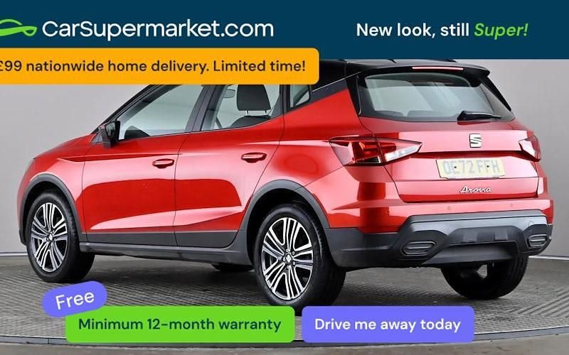 Used Seat Arona SE Technology 110 HP (80 kW) 2023 Red SUV