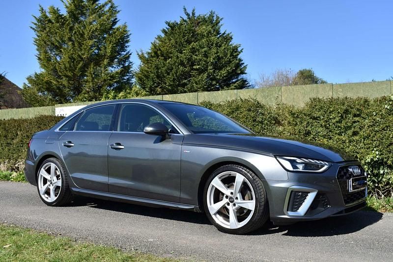 Used Audi A4 S-Line 190 HP (139 kW) 2020 Grey Sedan