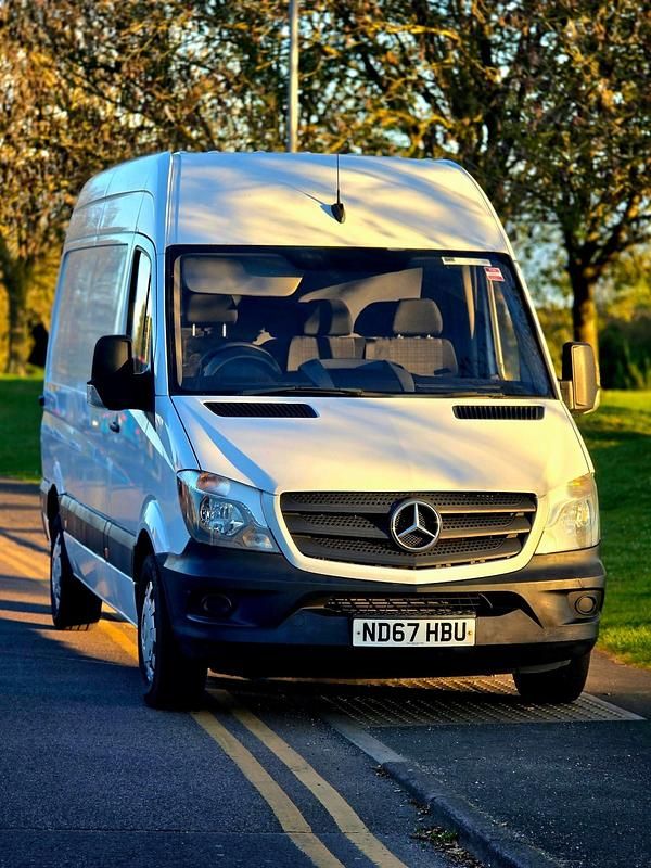 Begagnad Mercedes Sprinter 2017 Vit Van