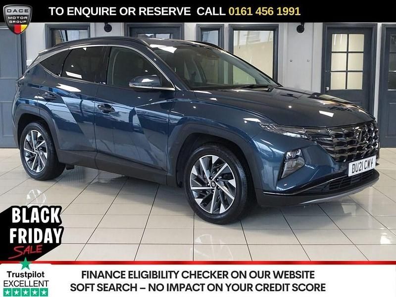 Blue Used 2021 Hyundai Tucson Premium SUV | £14,790 (Fair price) - Image 1/4