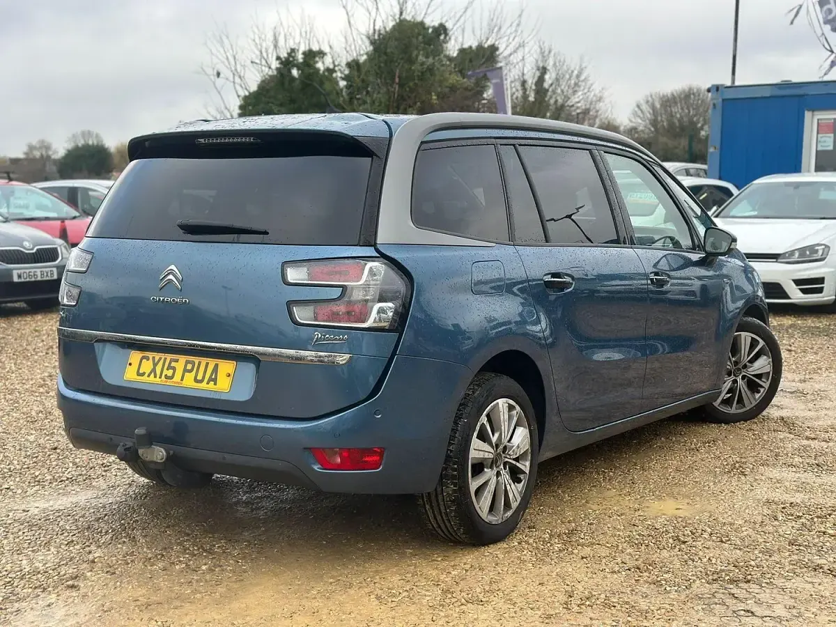 Używany Citroën Grand C4 Picasso Exclusive 2015 Niebieski Minivan