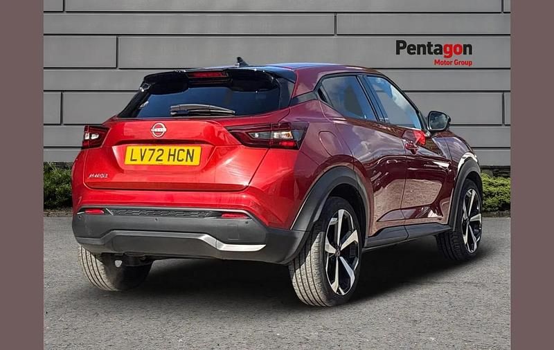 Used Nissan Juke Tekna 114 HP (83 kW) 2022 Red SUV