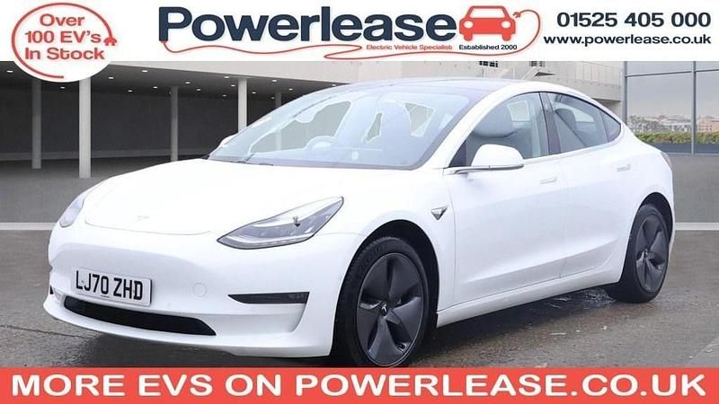 White Used 2020 Tesla Model 3 Sedan | £16,744 (Super price) - Image 1/4