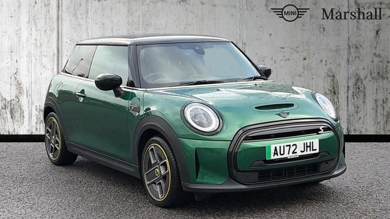 British racing green iv Used 2022 Mini Cooper S Level 2 Hatchback | £16,587 (Fair price) - Image 1/4