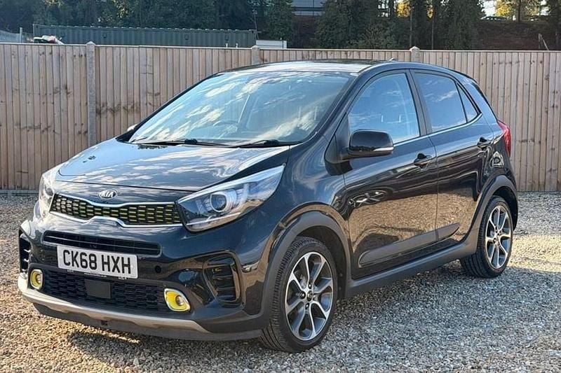 Black Used 2018 Kia Picanto X-Line Hatchback | £9,100 (Good price) - Image 1/1
