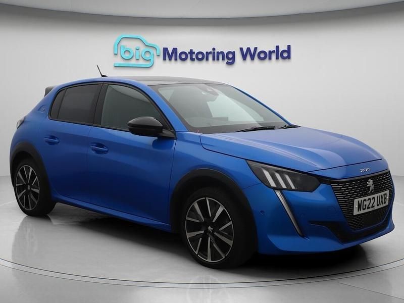 Blue Used 2022 Peugeot 208 GT Hatchback | £14,400 (Fair price) - Image 1/4