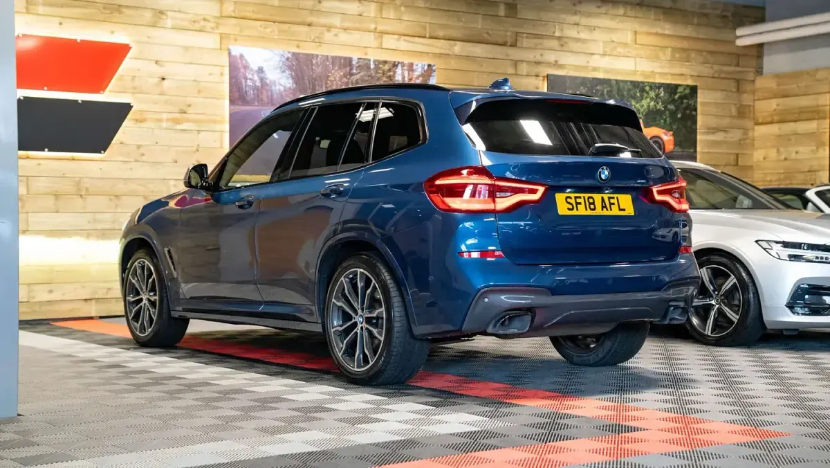 Used BMW X3 M Sport 2018 Blue SUV