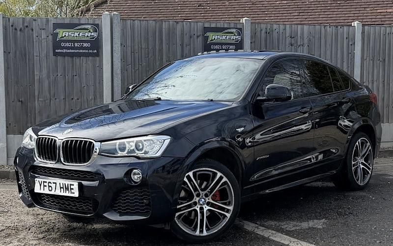 Used BMW X4 M Sport 190 HP (139 kW) 2017 Black SUV