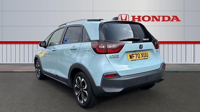 Used Honda Jazz Hybrid 109 HP (80 kW) 2021 Blue Hatchback