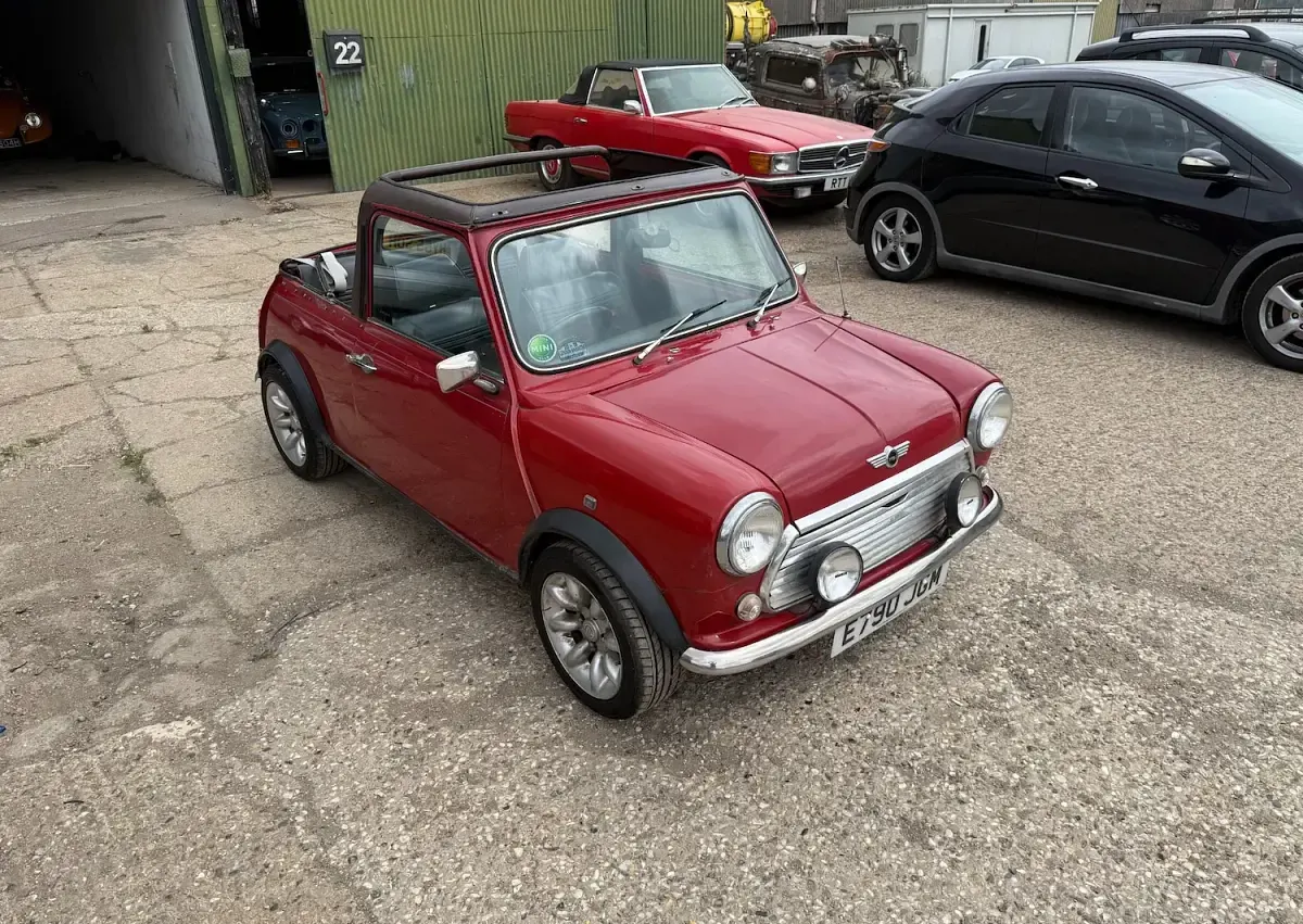 Used Rover Mini 1988 Red Sedan