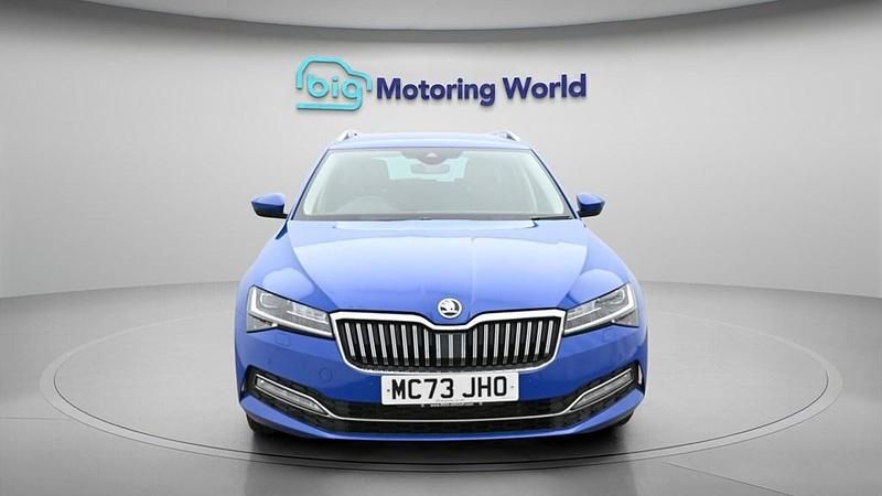 Used Skoda Superb SE L 150 HP (110 kW) 2024 Blue Estate