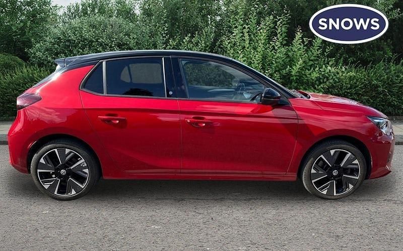 Used Vauxhall Corsa-e SRi 100 kW (136 HP) 2020 Red Hatchback