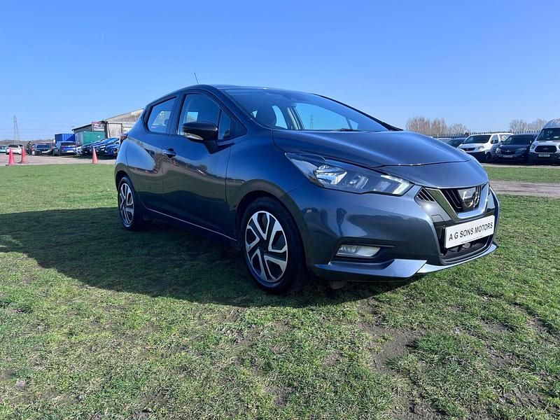 Used Nissan Micra Acenta 92 HP (67 kW) 2021 Grey Hatchback