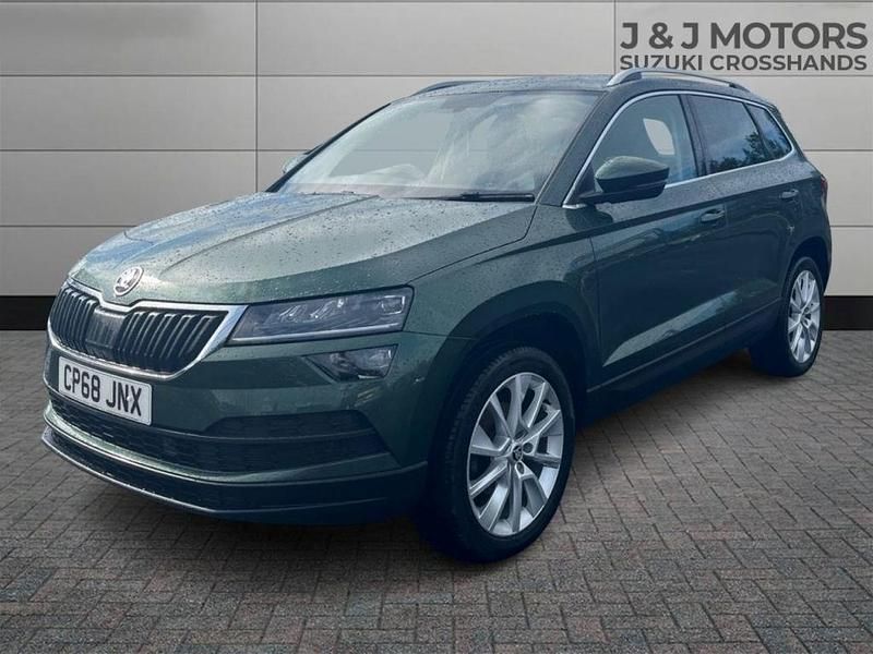Used Skoda Karoq SE L 2018 Green SUV