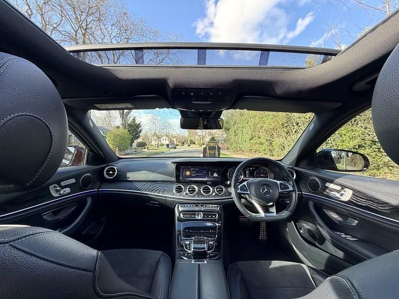 Used Mercedes E220 AMG line 2017 Black Estate