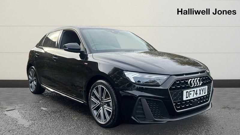 Black Used 2025 Audi A1 Sportback S-Line Hatchback | £20,395 (Fair price) - Image 1/4