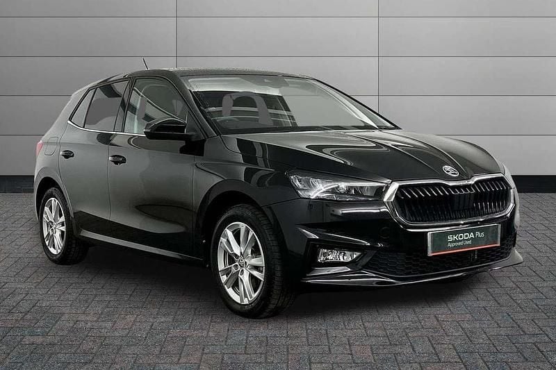 Black magic pearl effect Used 2024 Skoda Fabia SE L Hatchback | £17,550 (A bit pricey) - Image 1/4