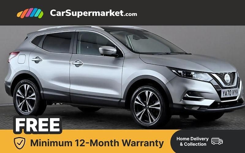 Used Nissan Qashqai N-Connecta 140 HP (102 kW) 2020 Silver SUV