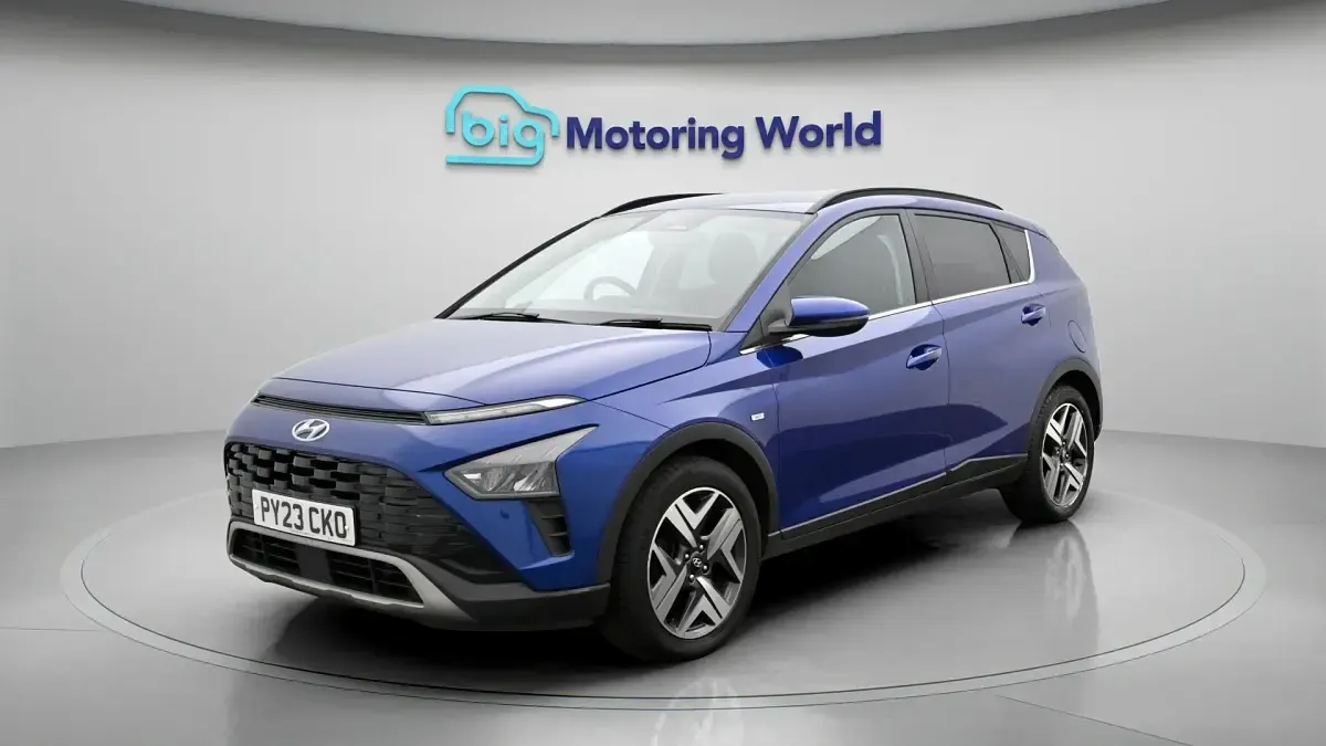 Used Hyundai Bayon Premium 101 HP (74 kW) 2023 Blue SUV