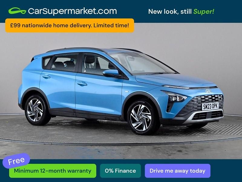 Used Hyundai Bayon SE 100 HP (73 kW) 2023 Turquoise SUV